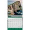 World's Toughest Golf Holes OFFICIAL | 2026 12 x 24 Inch (Hanging) Monthly Square Wall Calendar | Plastic-Free